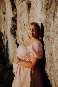 Babybauch Paar Sonnenuntergang Schwäbisch Gmünd Mama
